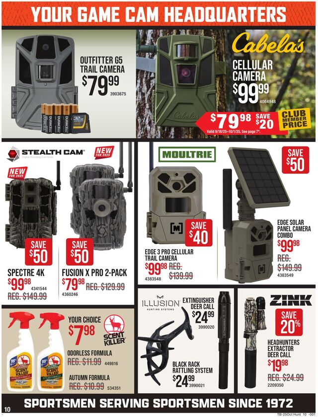 Catalogue Bass Pro from 09/18/2025