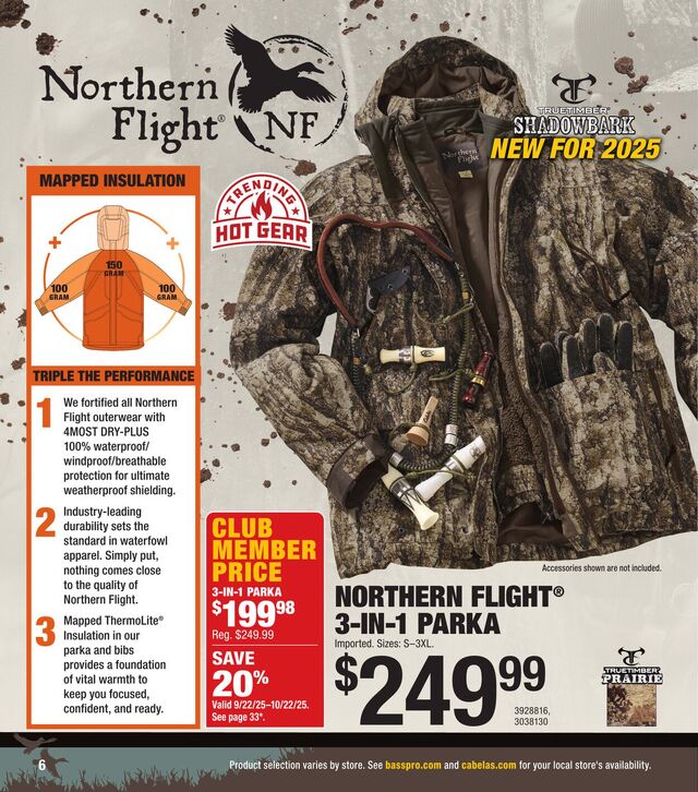 Catalogue Bass Pro from 10/01/2025