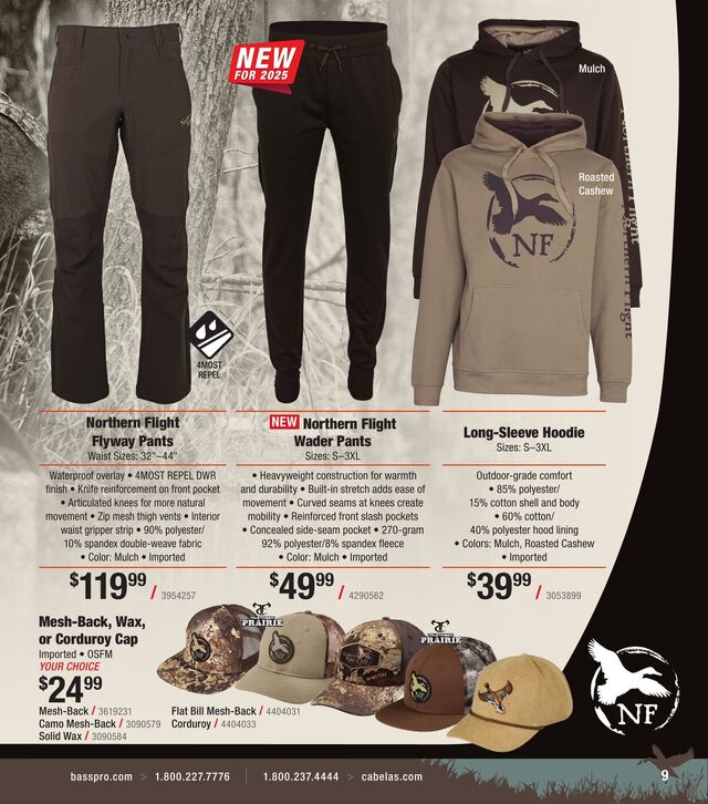 Catalogue Bass Pro from 10/01/2025