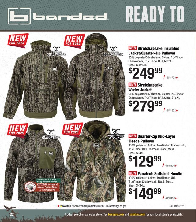 Catalogue Bass Pro from 10/01/2025