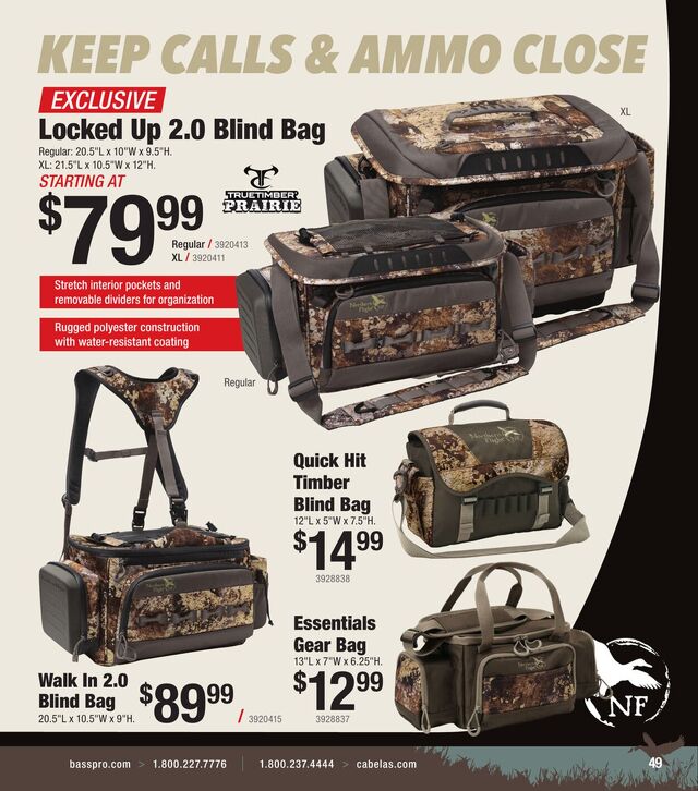 Catalogue Bass Pro from 10/01/2025