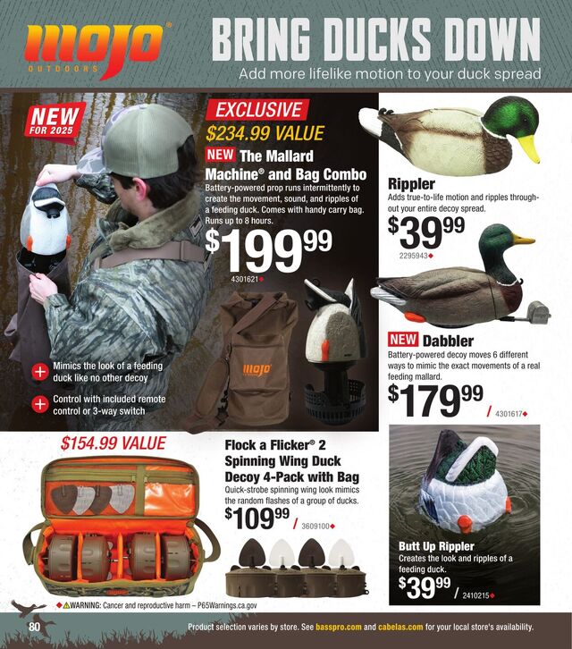Catalogue Bass Pro from 10/01/2025