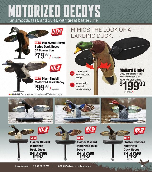 Catalogue Bass Pro from 10/01/2025