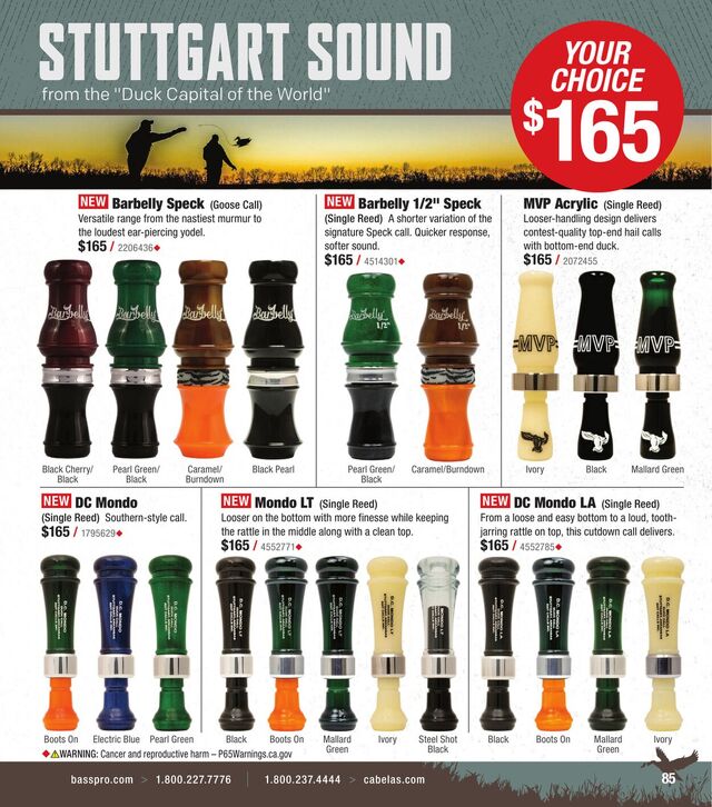 Catalogue Bass Pro from 10/01/2025