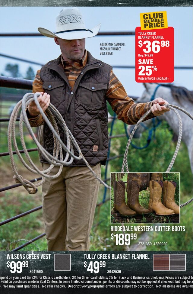 Catalogue Bass Pro from 09/30/2025