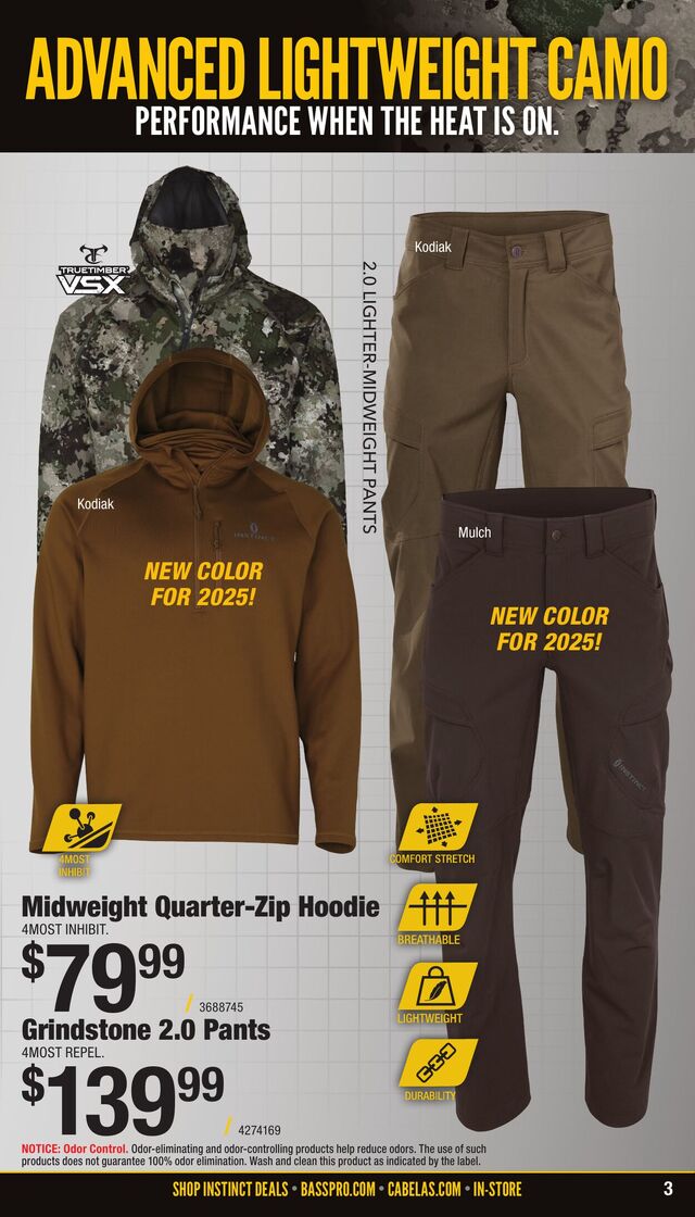 Catalogue Bass Pro from 10/16/2025