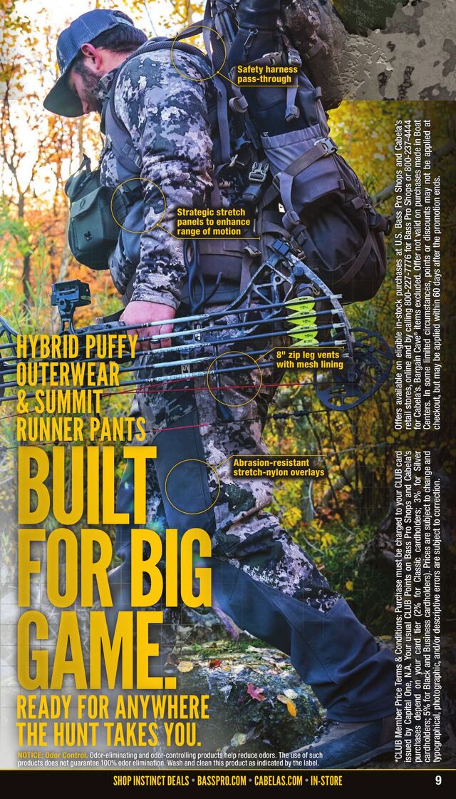 Catalogue Bass Pro from 10/16/2025