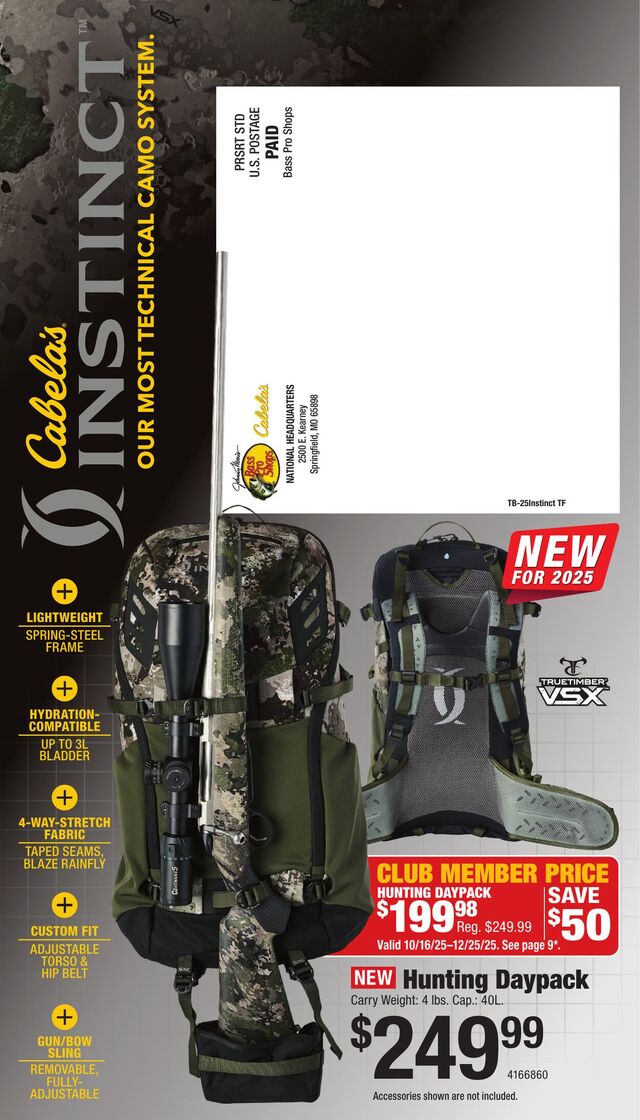 Catalogue Bass Pro from 10/16/2025