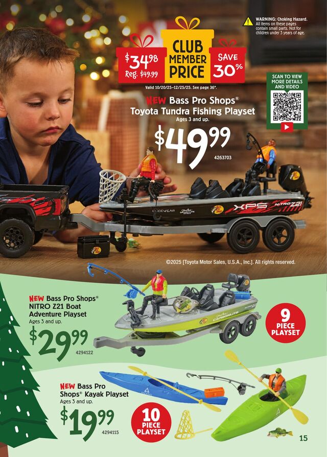 Catalogue Bass Pro from 10/31/2025