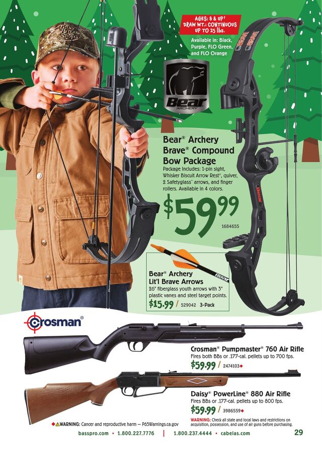 Catalogue Bass Pro from 10/31/2025
