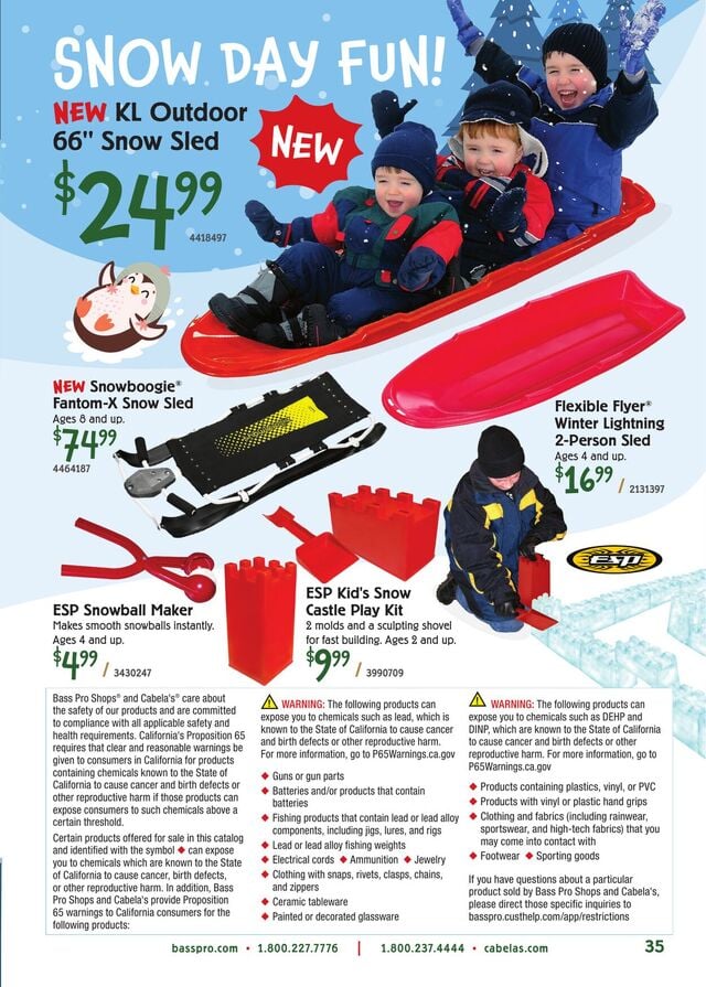 Catalogue Bass Pro from 10/31/2025