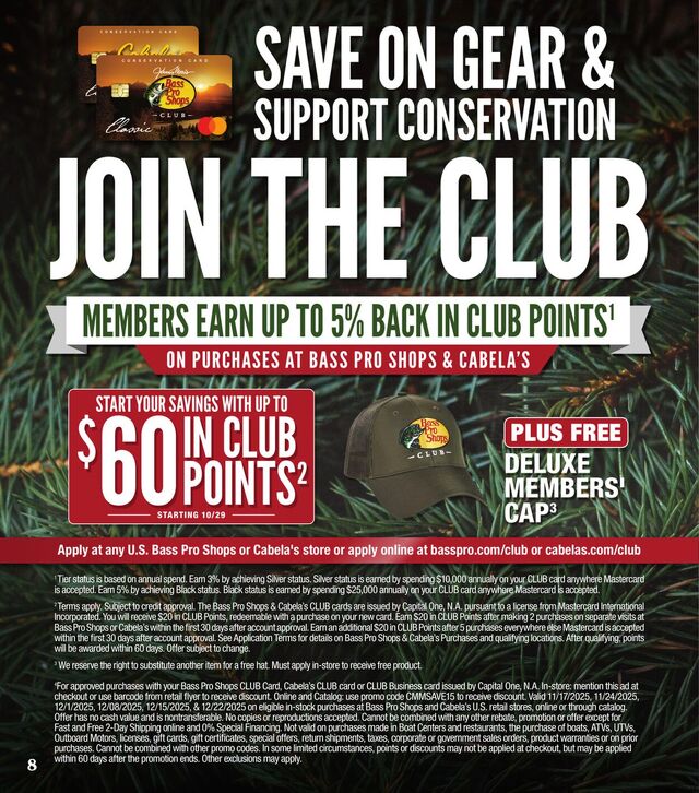 Catalogue Bass Pro from 11/14/2025