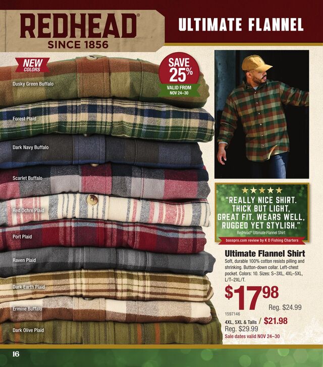 Catalogue Bass Pro from 11/14/2025