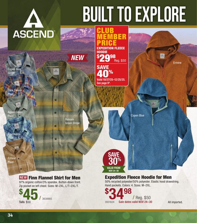 Catalogue Bass Pro from 11/14/2025