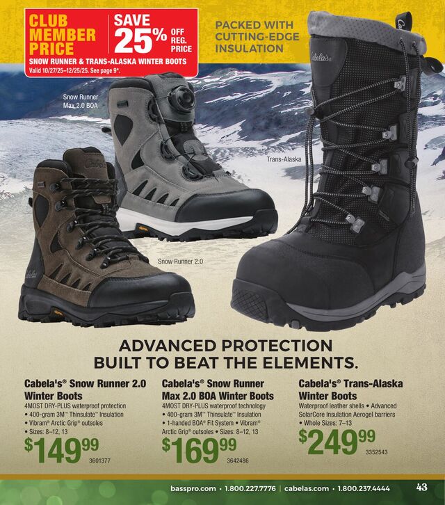 Catalogue Bass Pro from 11/14/2025