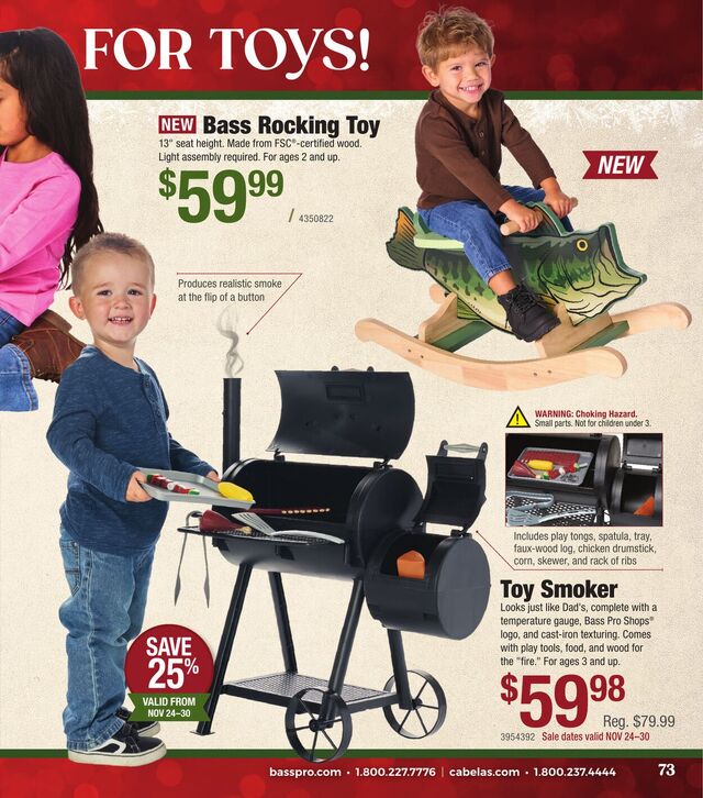 Catalogue Bass Pro from 11/14/2025