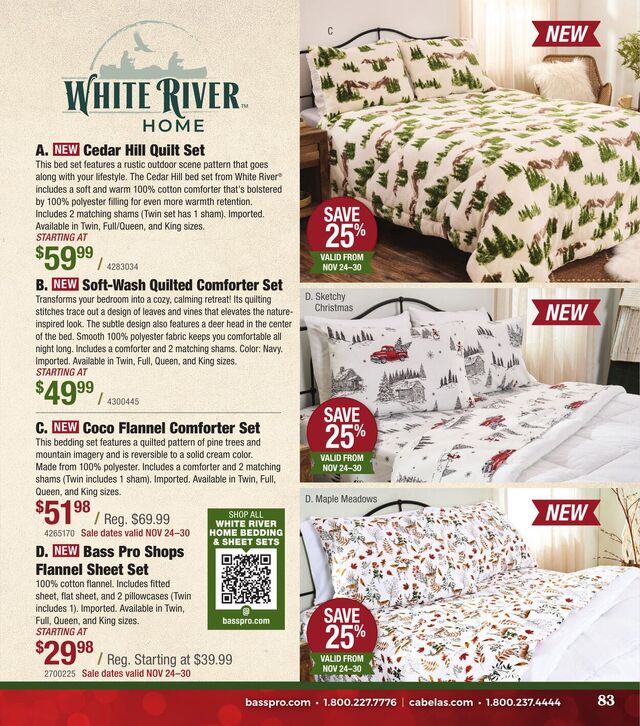 Catalogue Bass Pro from 11/14/2025