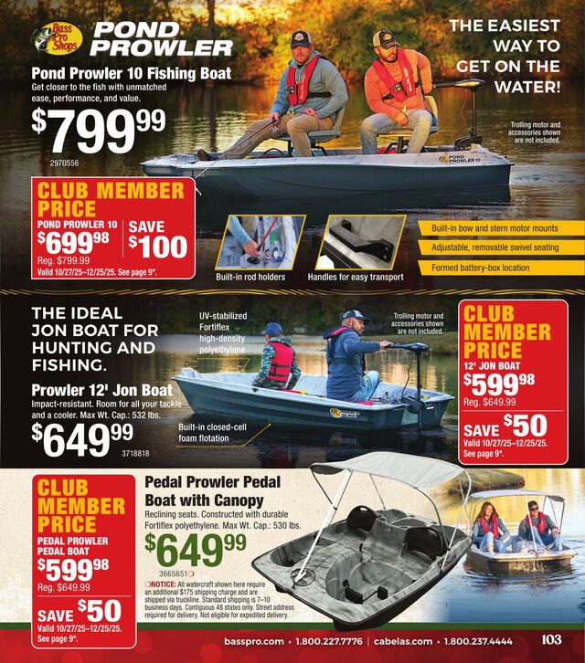 Catalogue Bass Pro from 11/14/2025