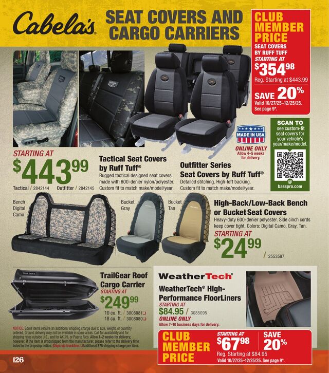 Catalogue Bass Pro from 11/14/2025