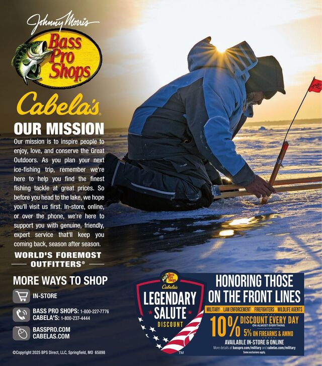 Catalogue Bass Pro from 11/30/2025