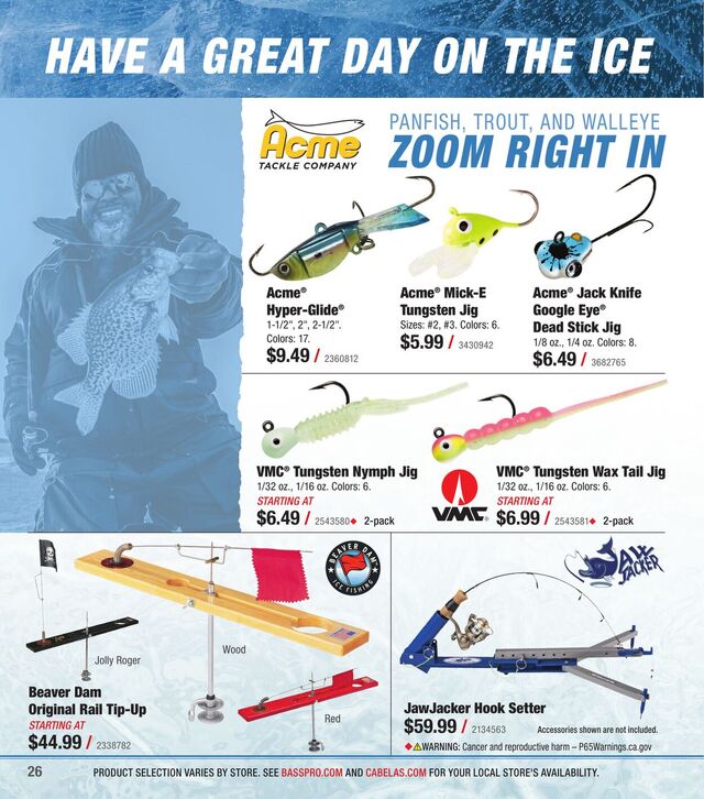 Catalogue Bass Pro from 11/30/2025