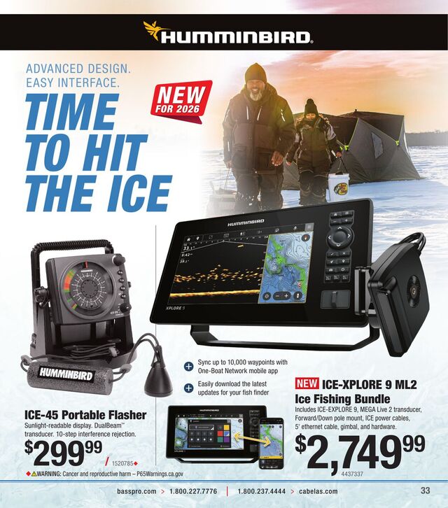 Catalogue Bass Pro from 11/30/2025