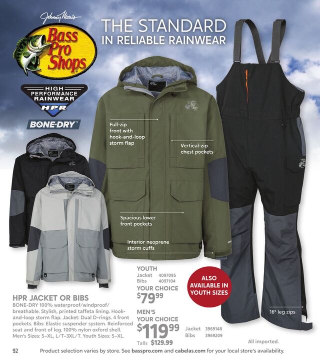 Catalogue Bass Pro from 11/30/2025