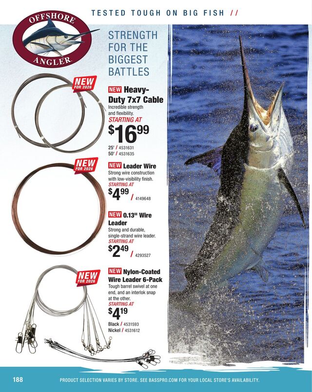 Catalogue Bass Pro from 12/25/2025