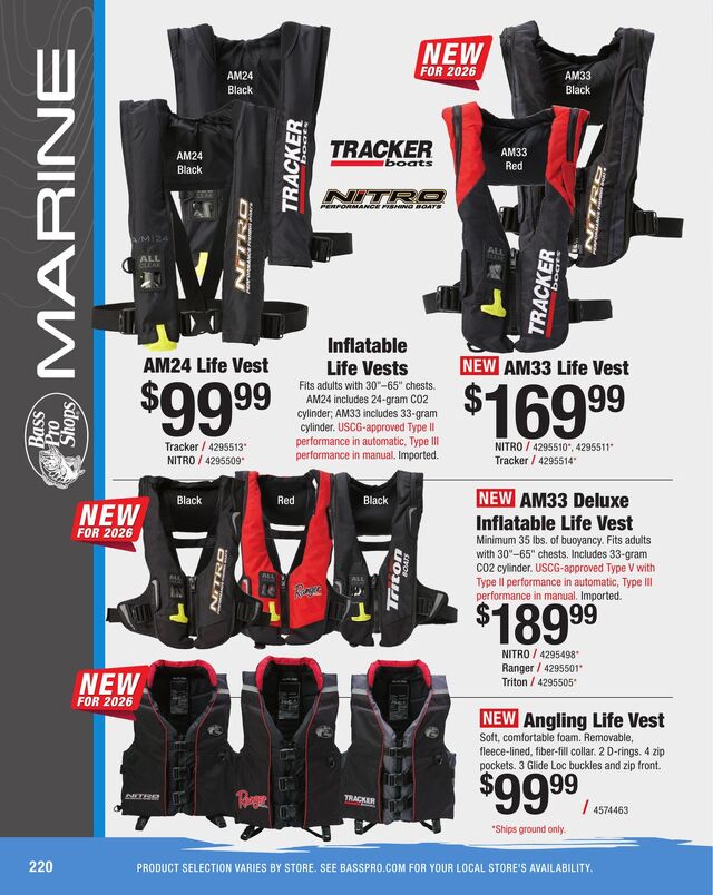 Catalogue Bass Pro from 12/25/2025