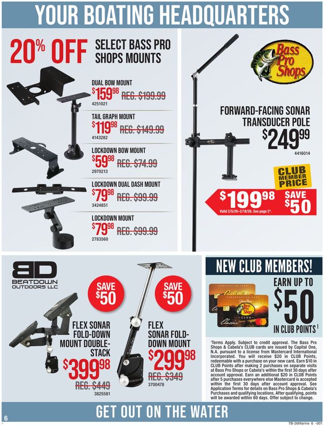 Catalogue Bass Pro from 01/29/2026