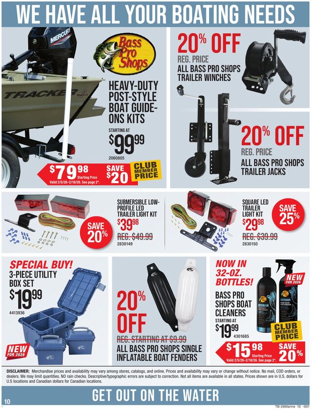 Catalogue Bass Pro from 02/05/2026