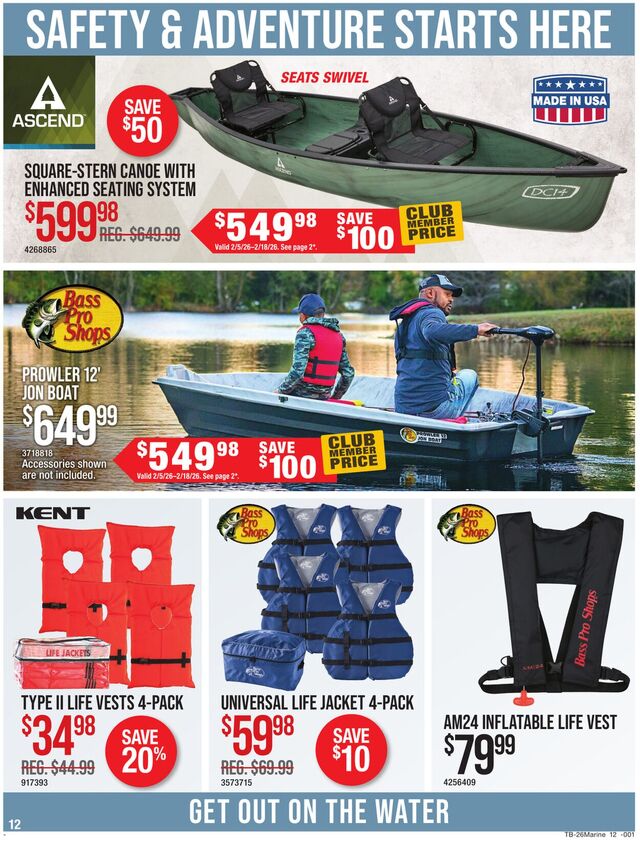 Catalogue Bass Pro from 02/05/2026