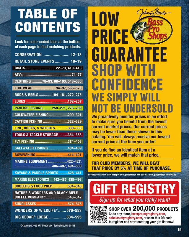 Catalogue Bass Pro from 02/18/2026