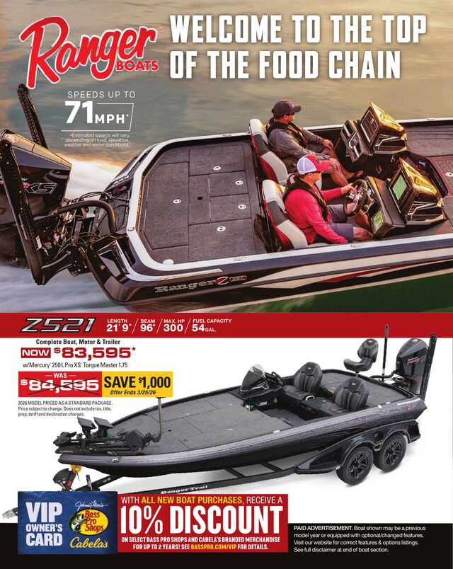 Catalogue Bass Pro from 02/18/2026