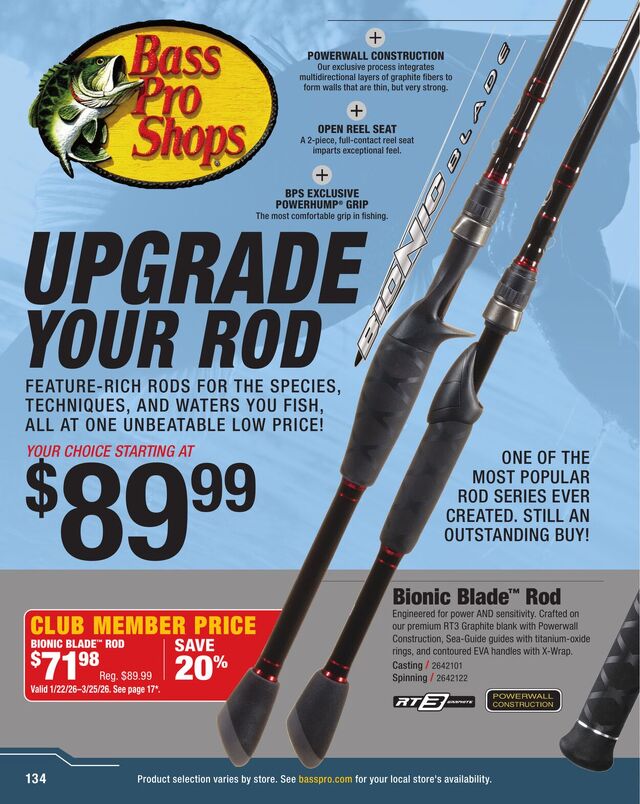 Catalogue Bass Pro from 02/18/2026