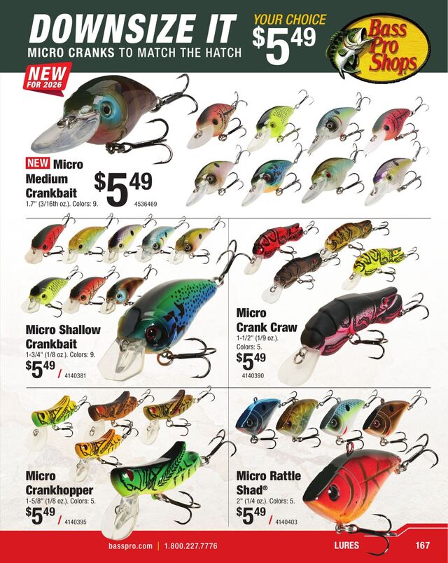 Catalogue Bass Pro from 02/18/2026
