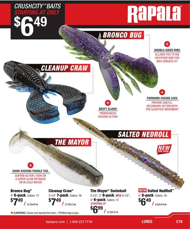 Catalogue Bass Pro from 02/18/2026