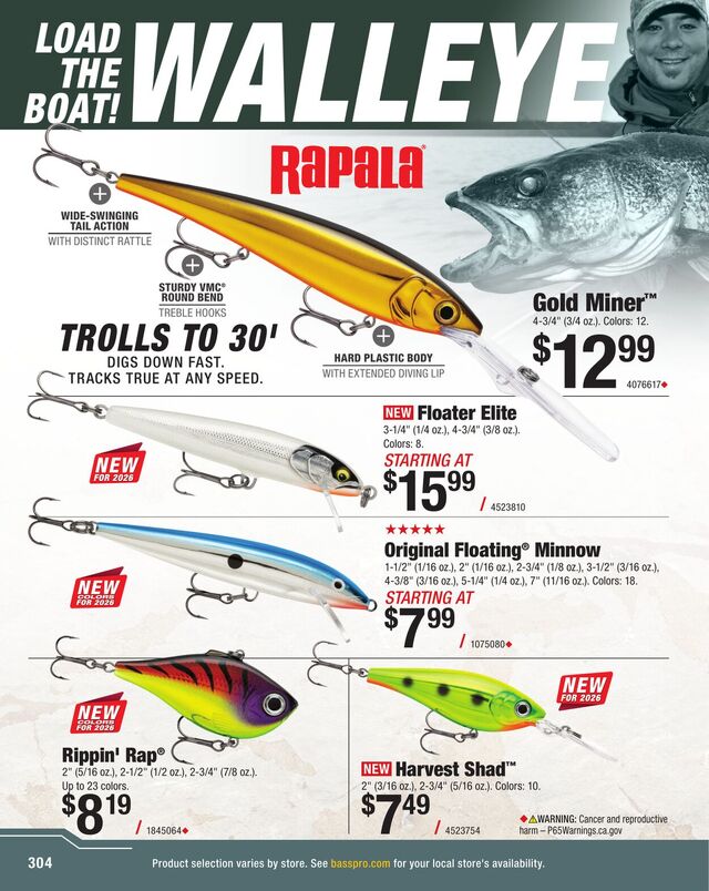 Catalogue Bass Pro from 02/18/2026