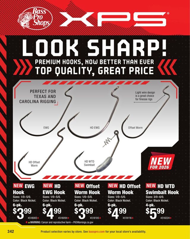 Catalogue Bass Pro from 02/18/2026