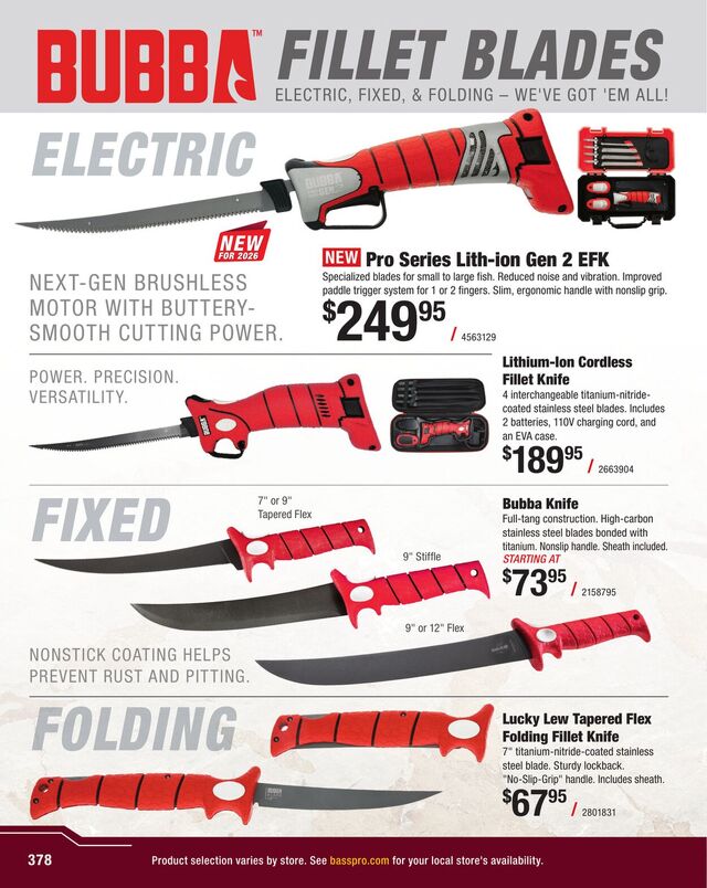 Catalogue Bass Pro from 02/18/2026