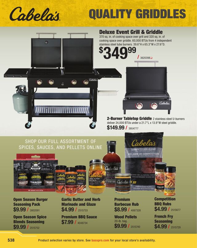 Catalogue Bass Pro from 02/18/2026