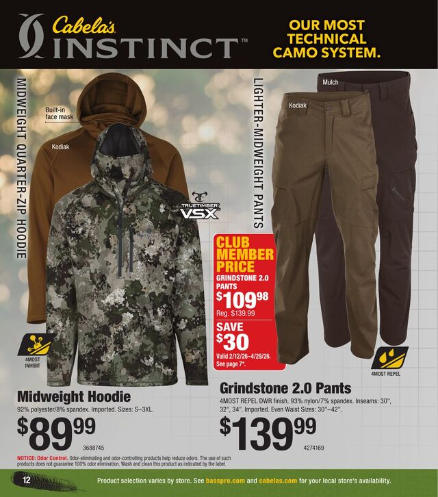 Catalogue Bass Pro from 03/04/2026