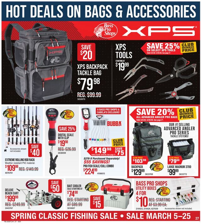 Catalogue Bass Pro from 03/05/2026