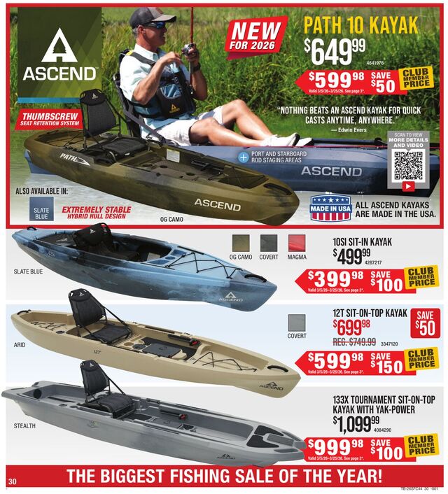 Catalogue Bass Pro from 03/05/2026