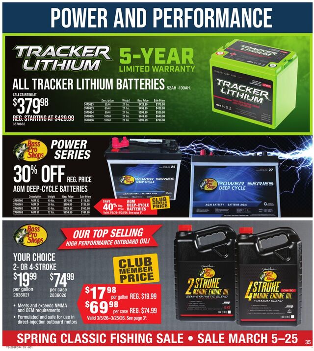 Catalogue Bass Pro from 03/05/2026