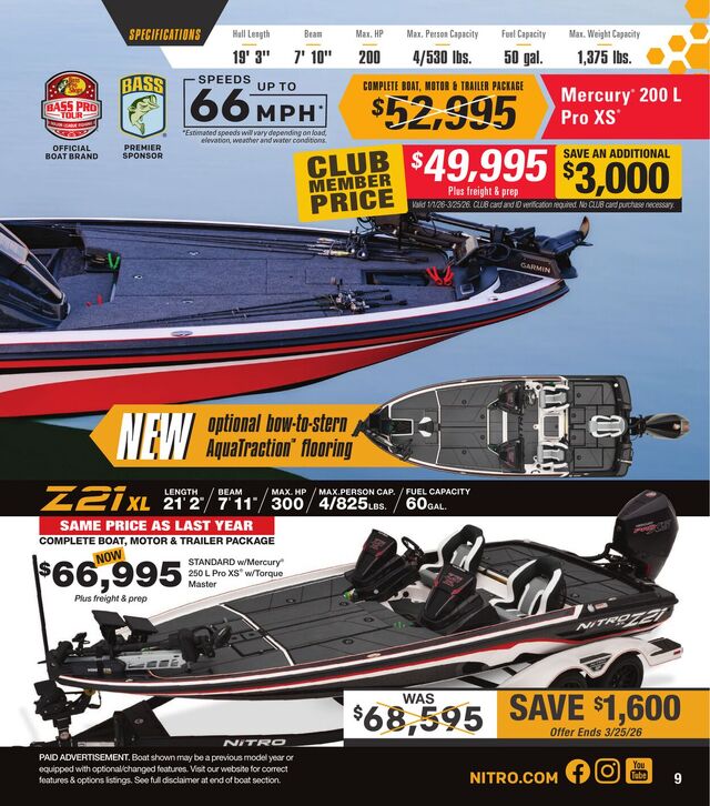 Catalogue Bass Pro from 03/25/2026