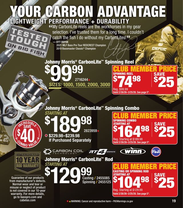 Catalogue Bass Pro from 03/25/2026