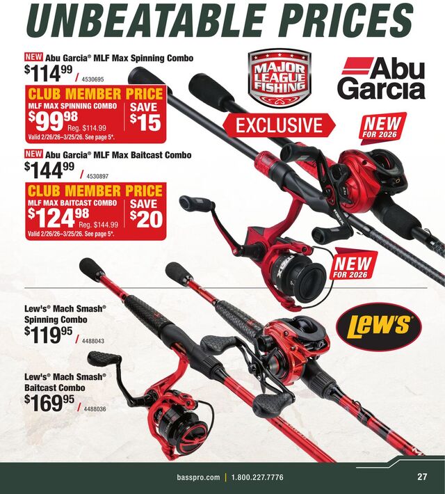 Catalogue Bass Pro from 03/25/2026