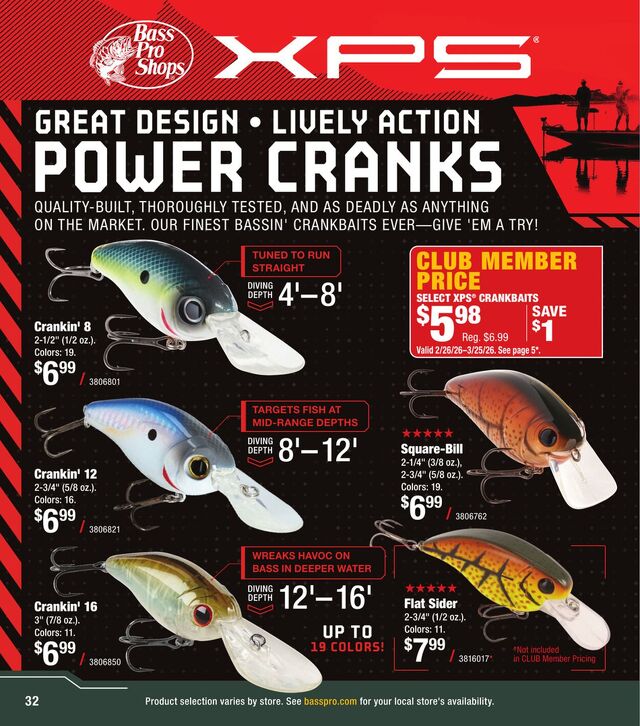 Catalogue Bass Pro from 03/25/2026
