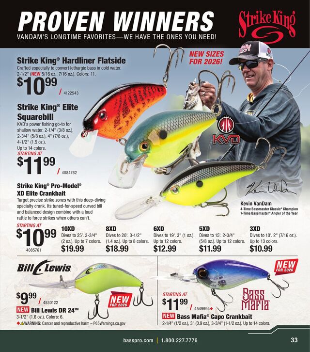 Catalogue Bass Pro from 03/25/2026